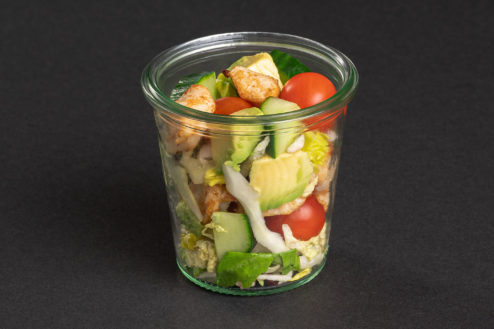 Avocado-Hähnchen Salat