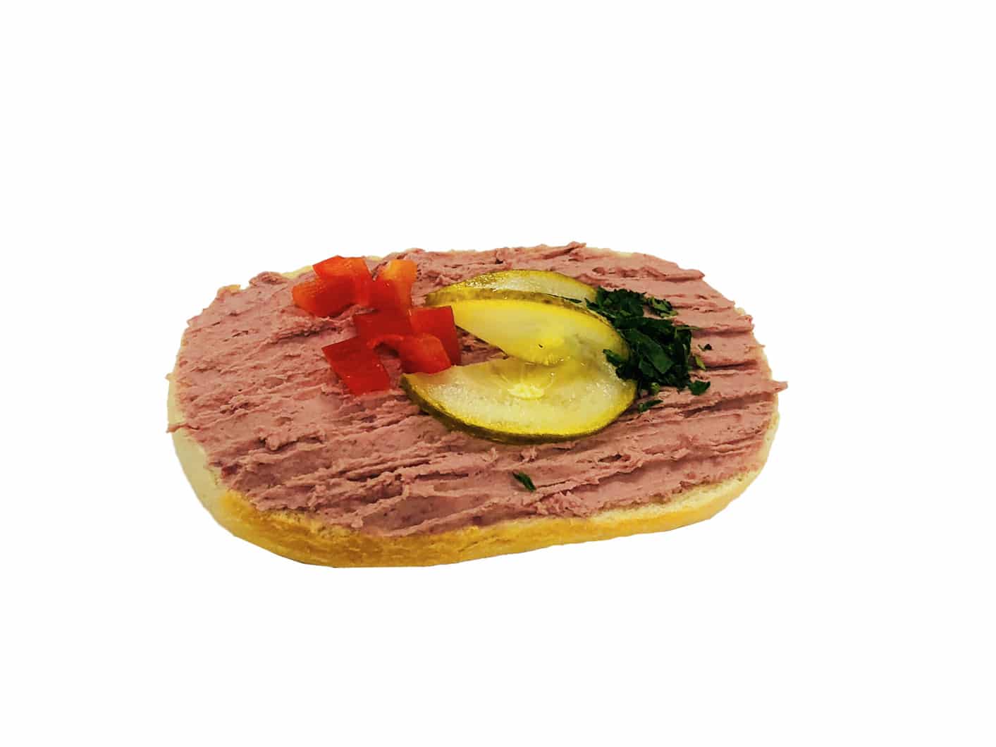 Brötchen mit Kalbsleberwurst - bärlifood Business Catering