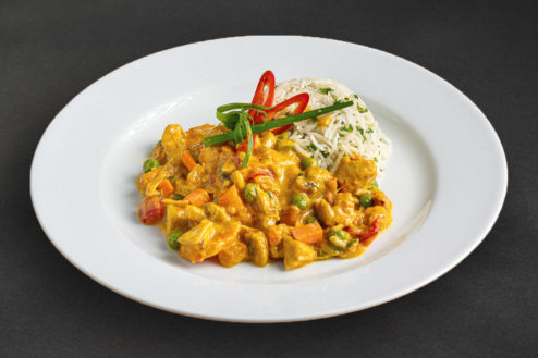 Chicken Curry mit Basmati