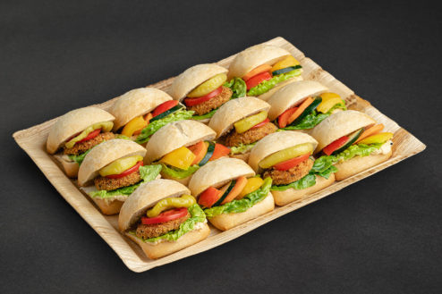 12er Mini Ciabatta Platte VEGAN