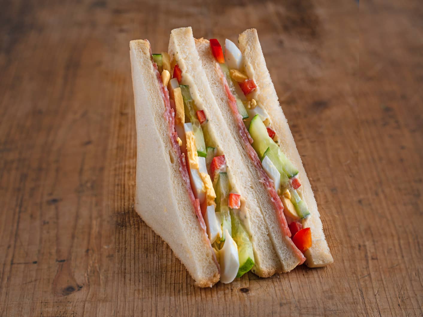 American Sandwich mit Salami bestellen | bärlifood Business Catering