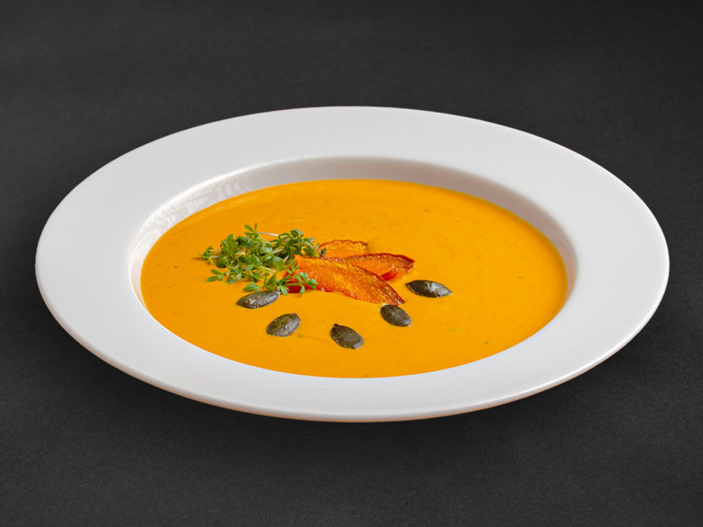 Kürbis-Ingwer Suppe