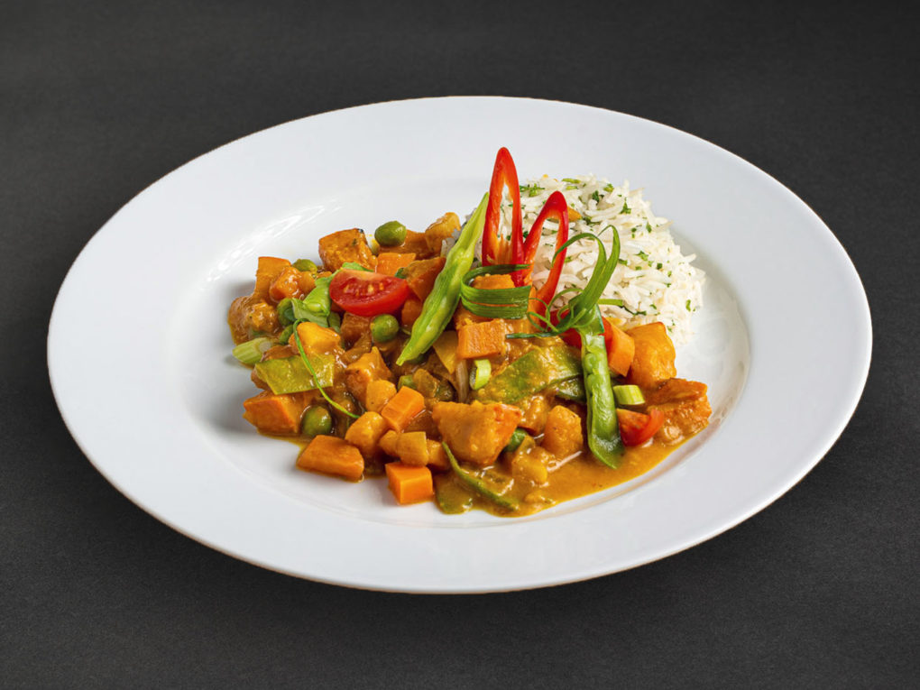 Veggie Curry mit Basmati