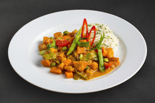 Veggie Curry mit Basmati