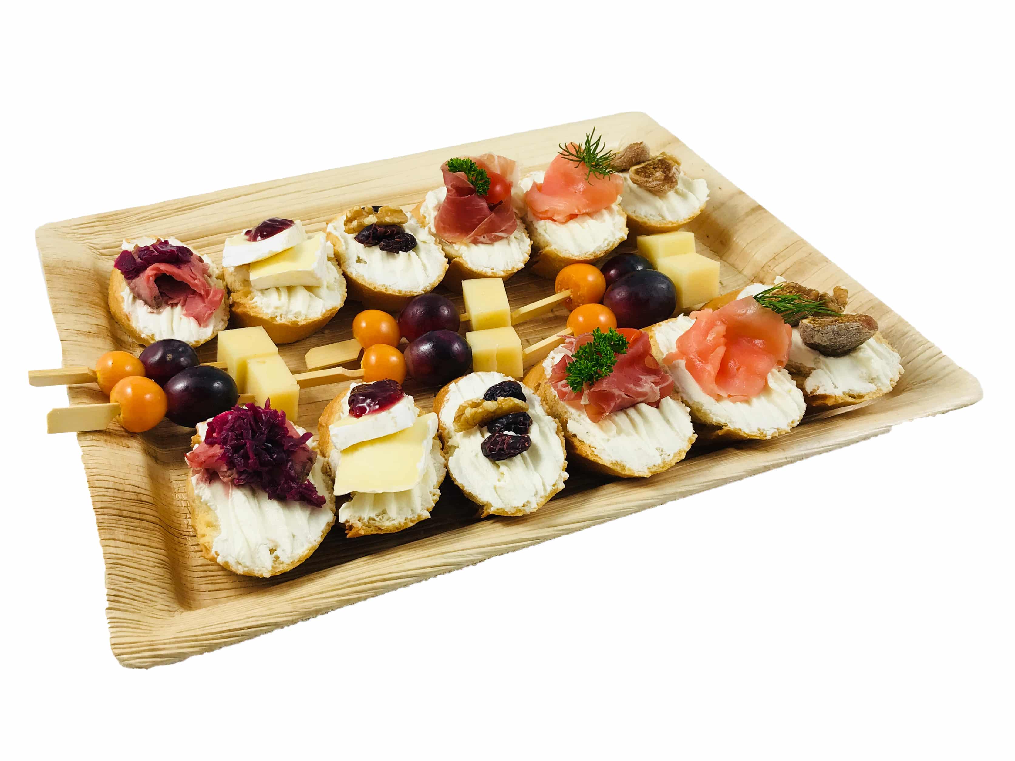 18er Häppchen Platte WEIHNACHTEN bärlifood Business Catering