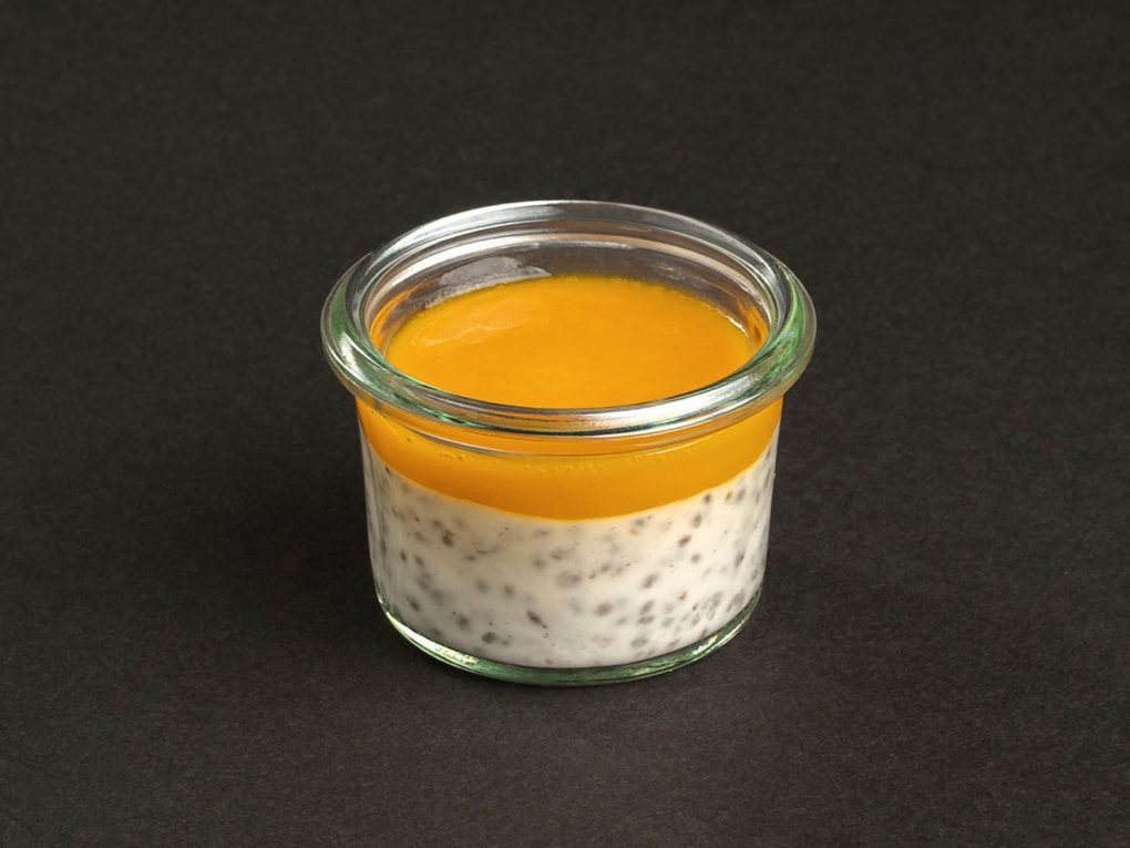 Chia Mango Pudding