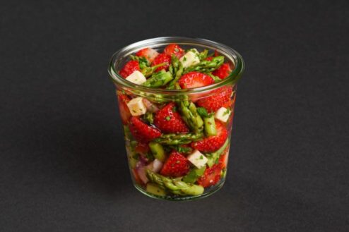 Erdbeer-Spargel Salat