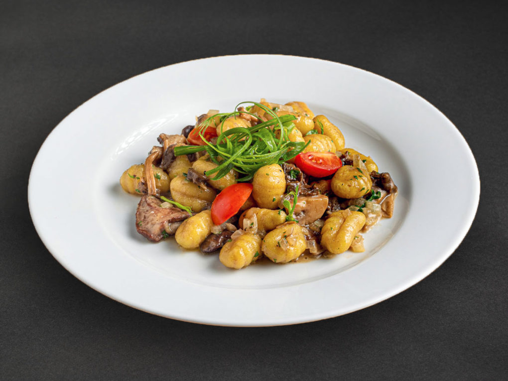 Gnocchi Pilzragout