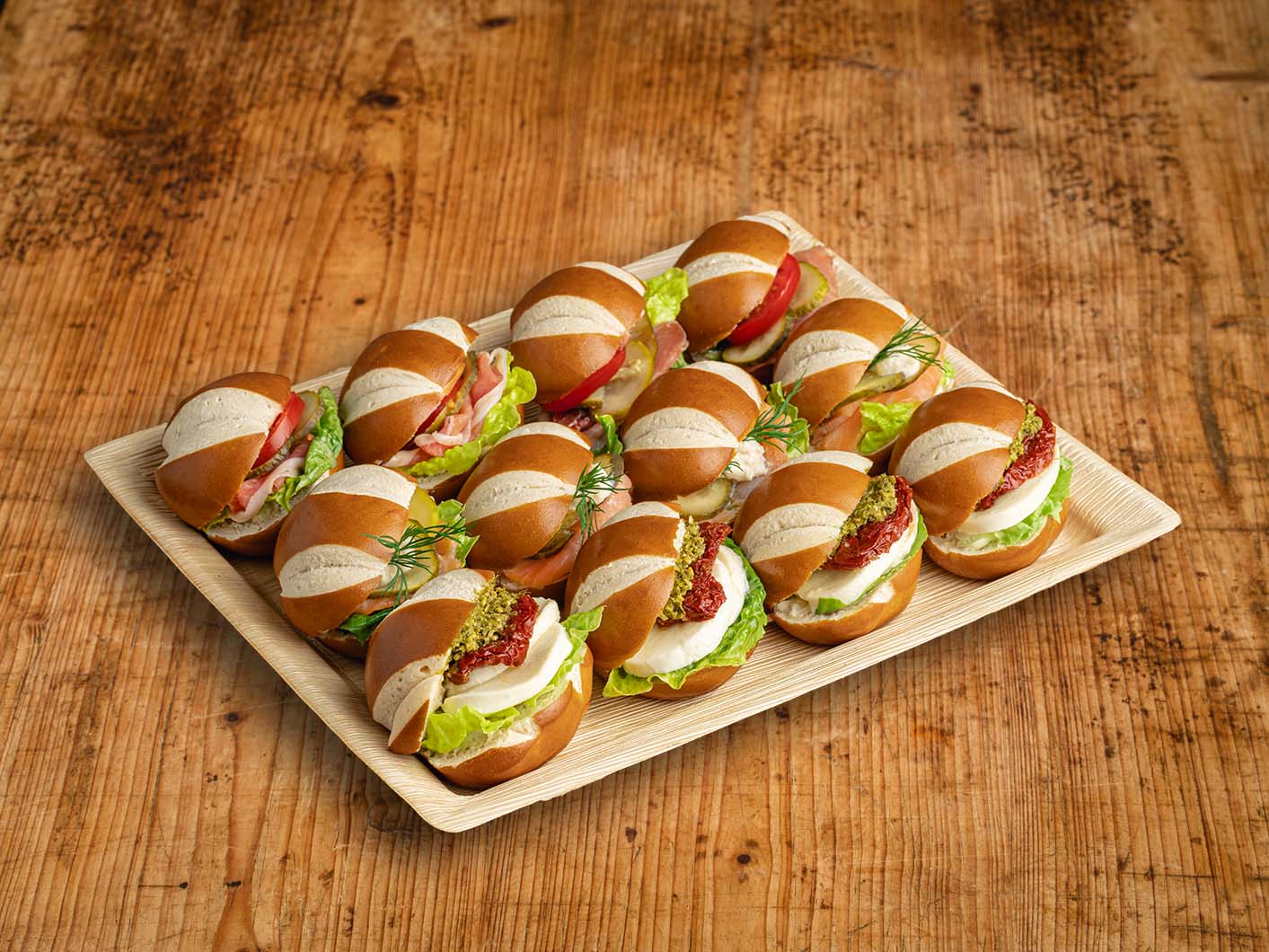 Laugen Sandwiches - Rezepte Suchen