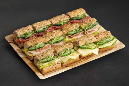12er Mini Vollkorn-Baguette Sandwich