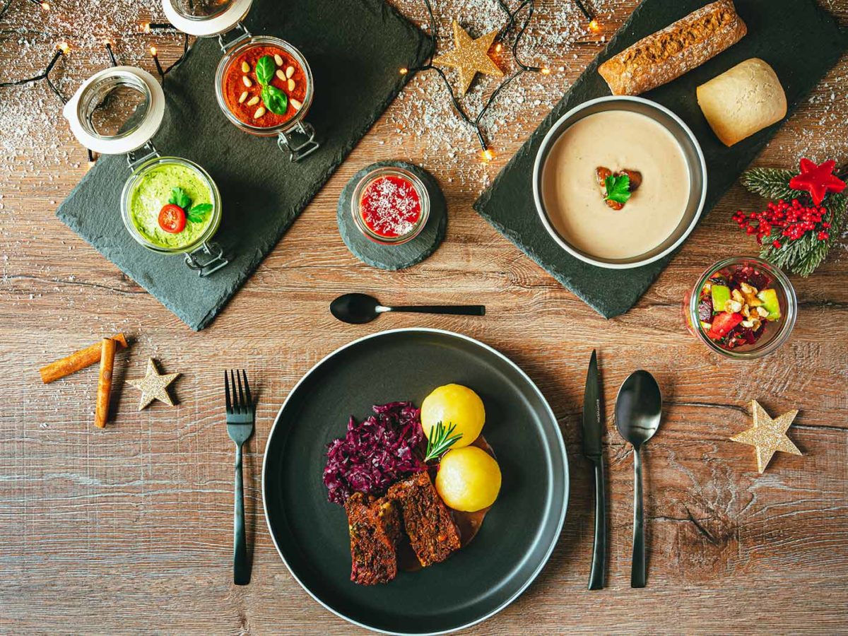 Weihnachtsmenü VEGAN