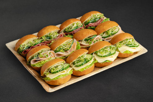 12er Mini Brioche Sandwich