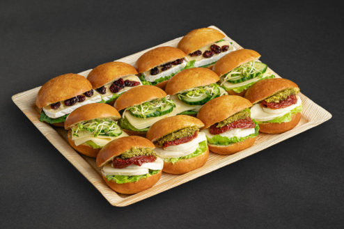 12er Mini Brioche Sandwich VEGGIE