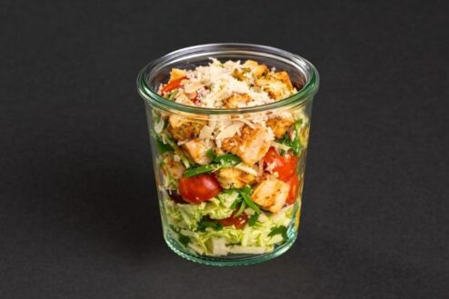 Hähnchen-Parmesan Salat