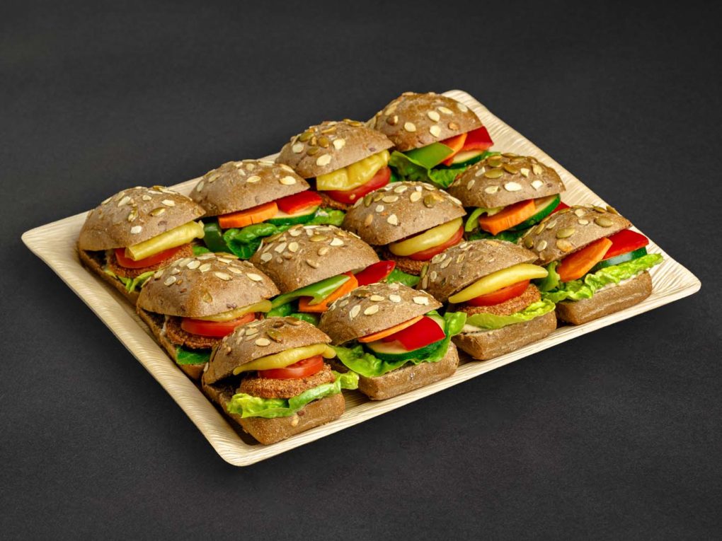 12er Mini Vollkorn Sandwich VEGAN