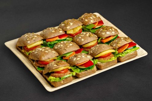 12er Mini Vollkorn Sandwich VEGAN
