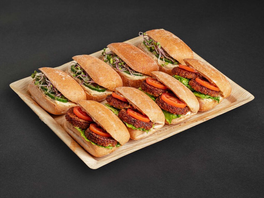 8er Ciabatta Sandwich vegan glutenfrei